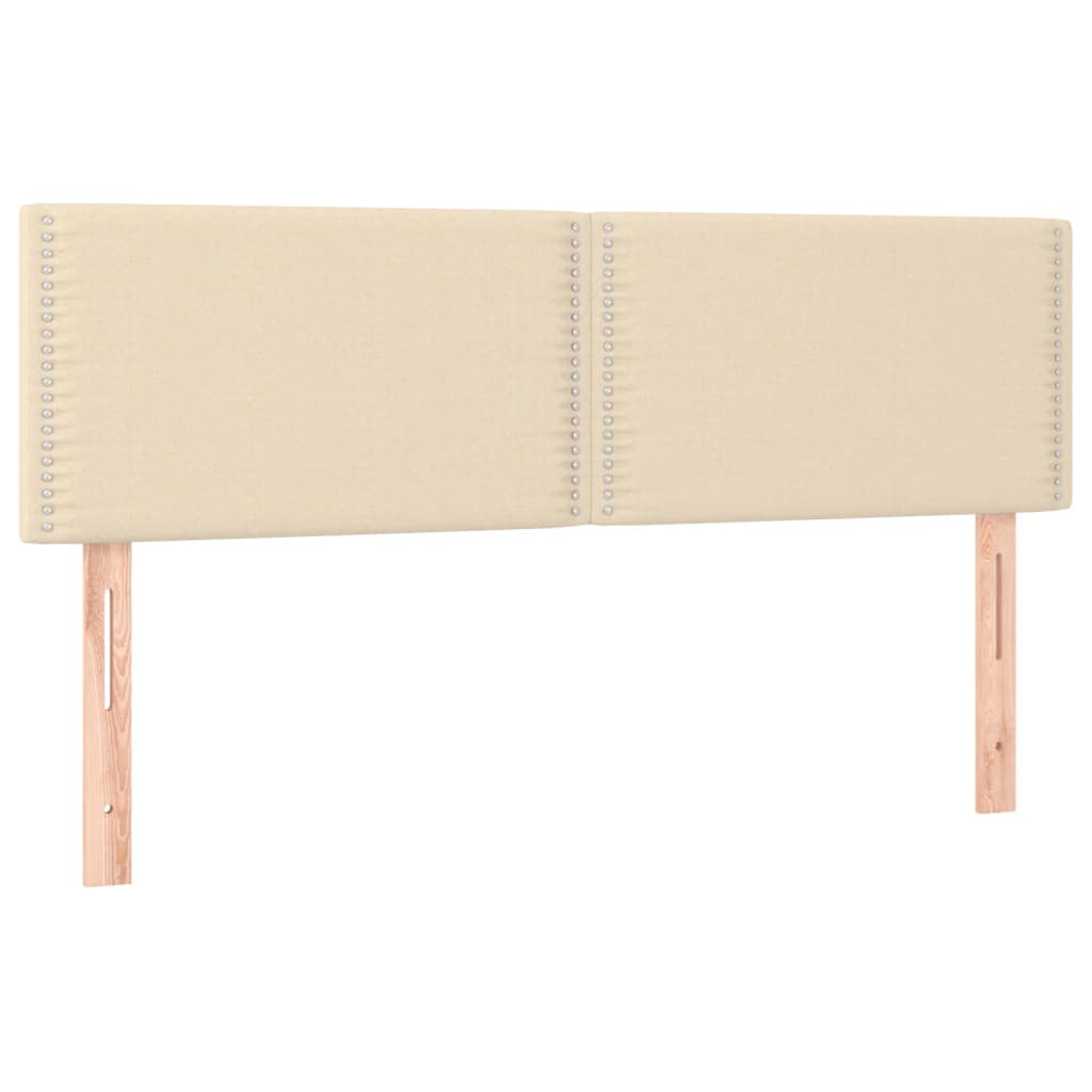 Uzglavlja krem 144x5x78/88 cm od tkanine