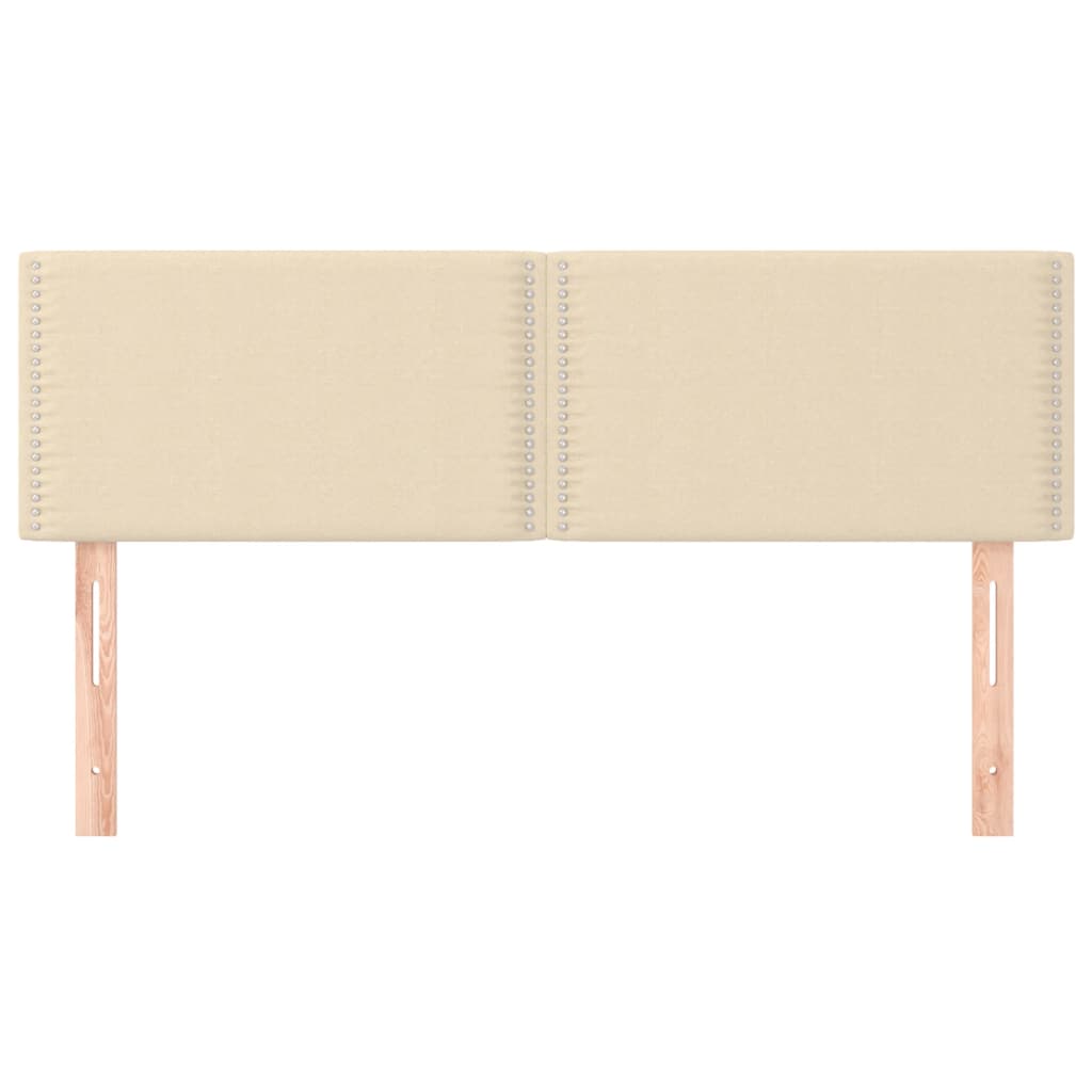Uzglavlja krem 144x5x78/88 cm od tkanine