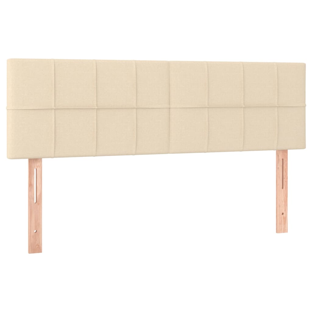 Uzglavlja krem 144x5x78/88 cm od tkanine