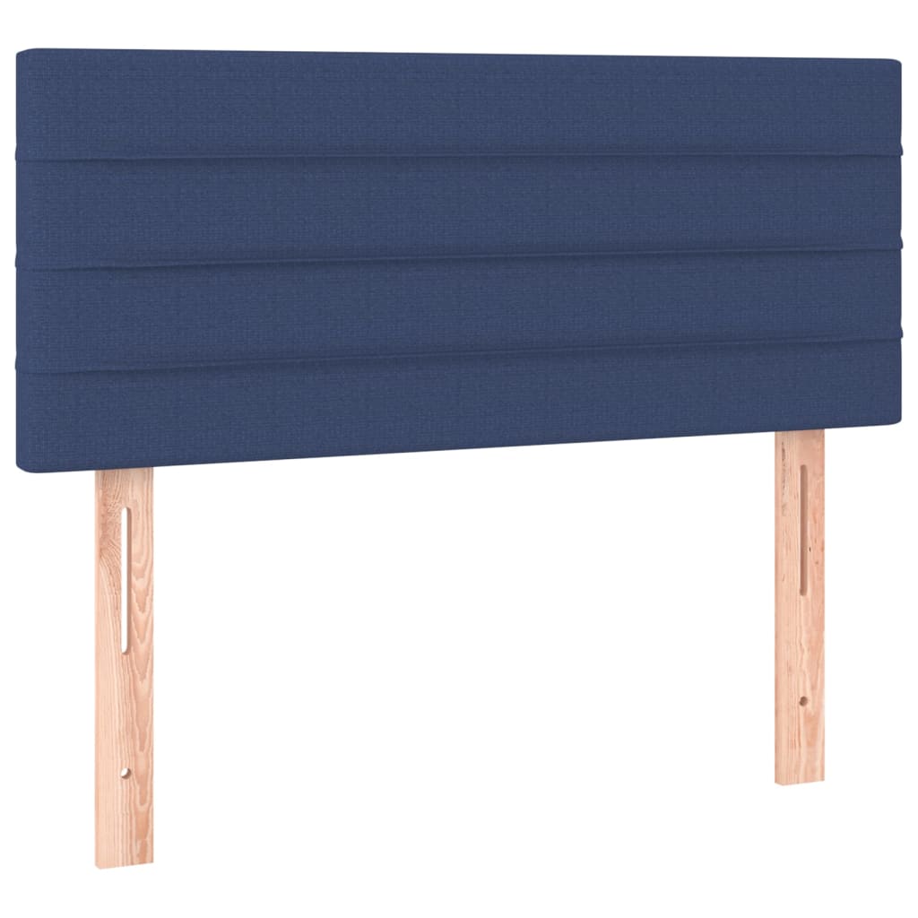 Uzglavlje plavo 80 x 5 x 78/88 cm od tkanine