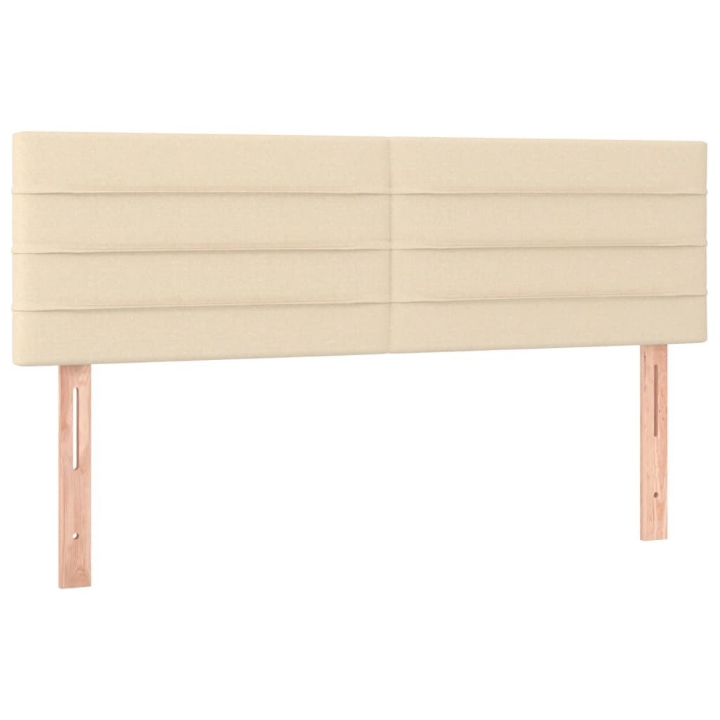 Uzglavlja krem 144x5x78/88 cm od tkanine