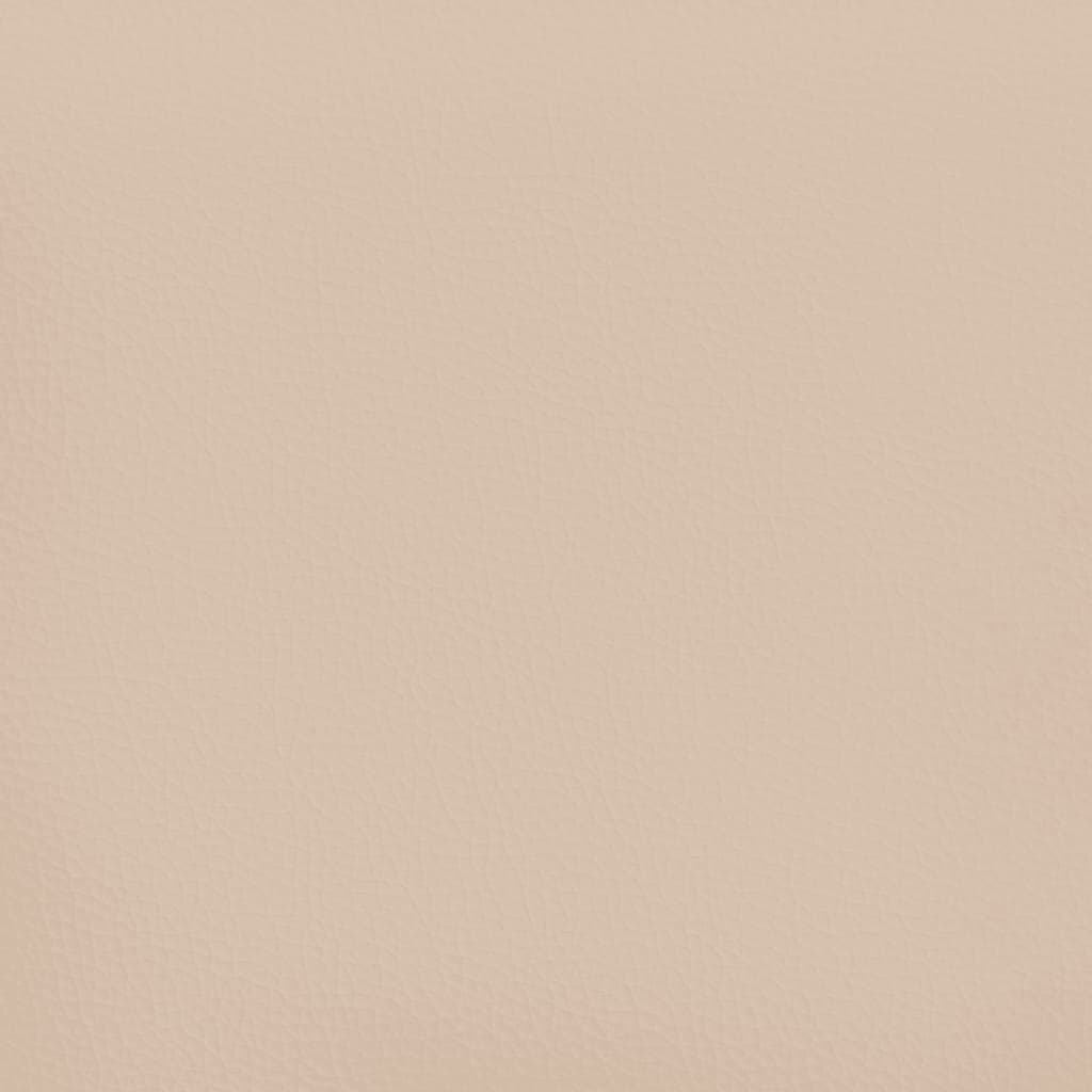Uzglavlja cappuccina 200x5x78/88 cm od umjetne kože