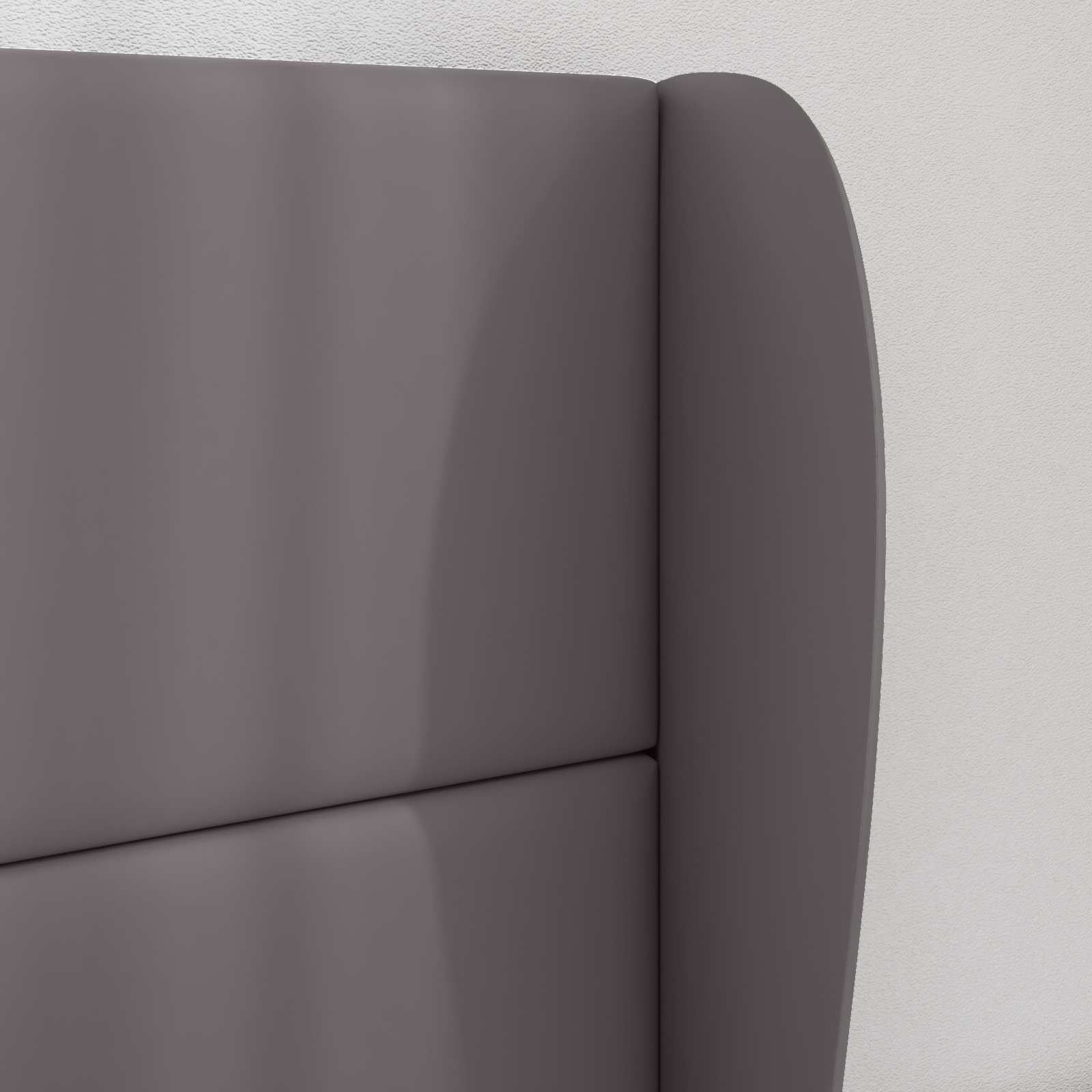 Uši uzglavlja Siva nijansa 80 x 23 x 6 cm PVC