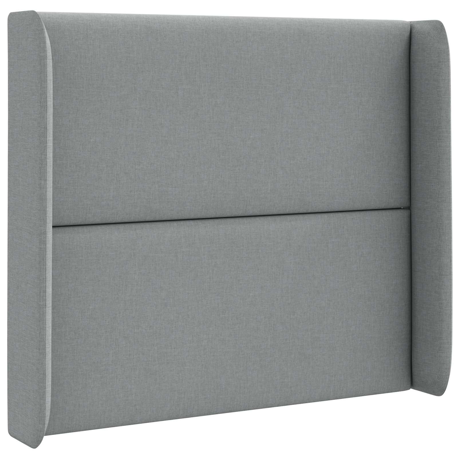 Uši uzglavlja Svjetlosiva 80 x 16 x 4 cm tkanina
