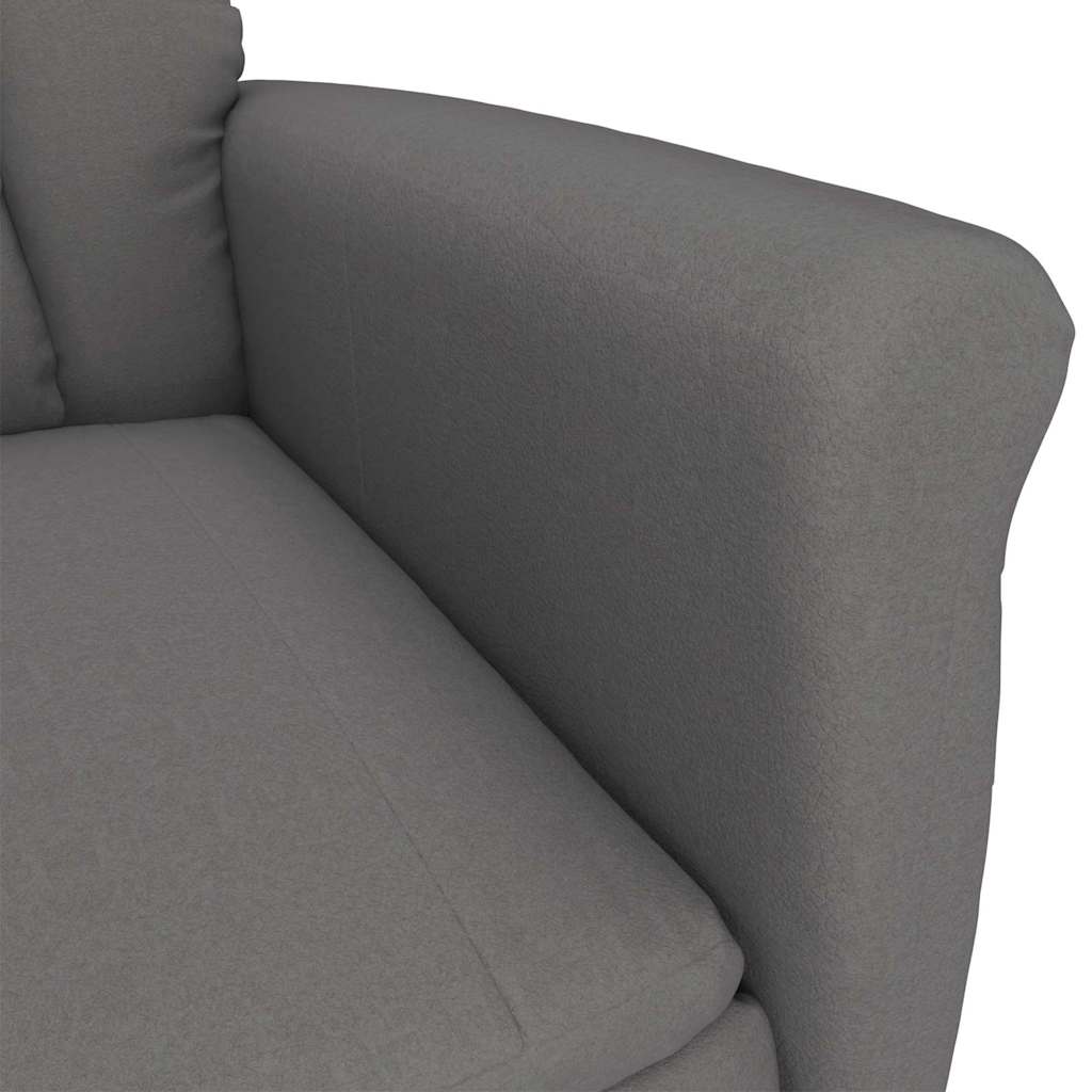 Massagerica Tamno siva 96,5 x 70,5 x 95 cm Mikro Vlakna