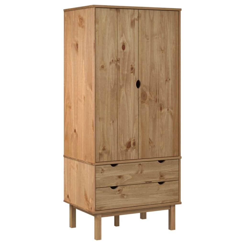 Ormar OTTA 76,5 x 53 x 172 cm od masivne borovine