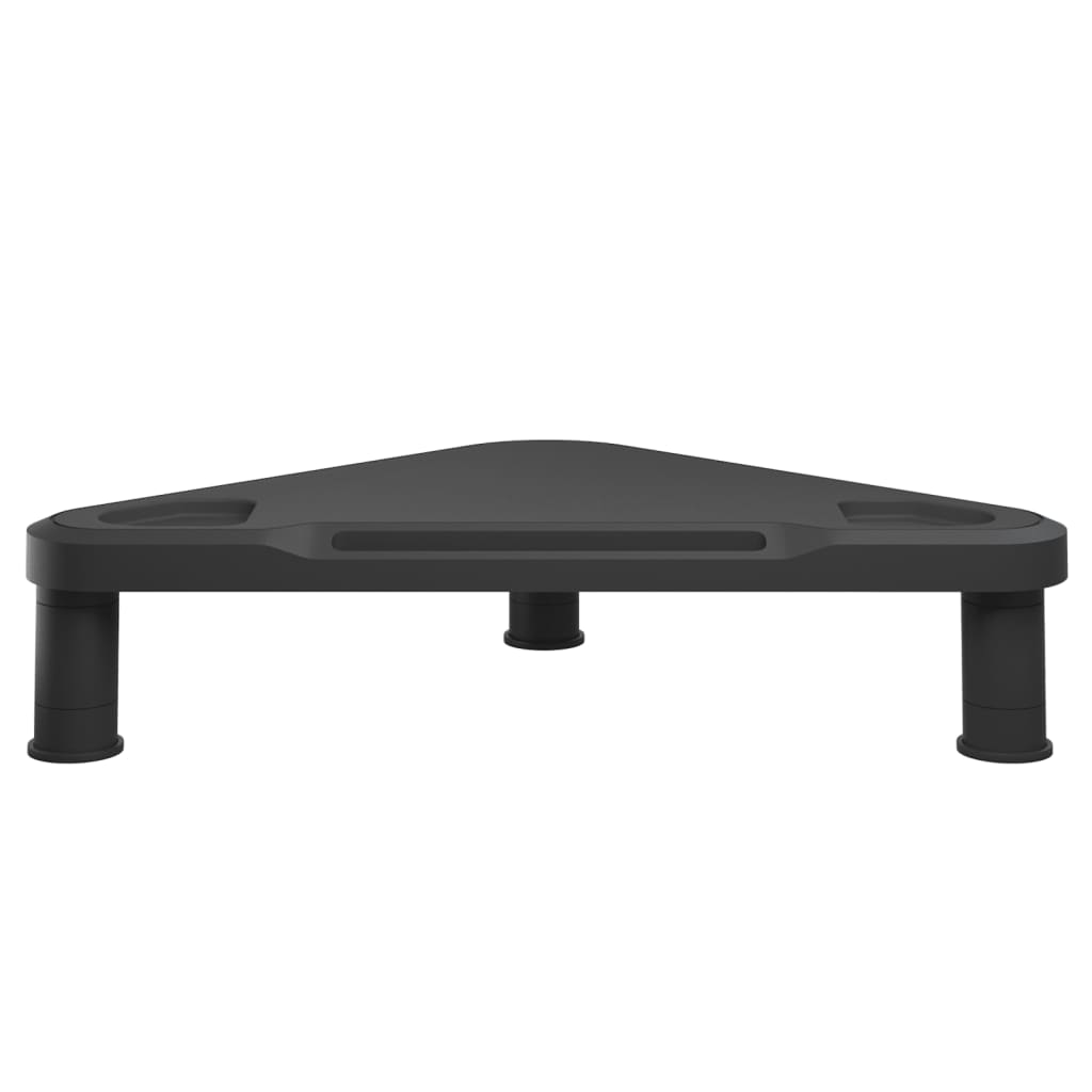 Kutni stalak za monitor crni 49 x 28 x 10,5 cm