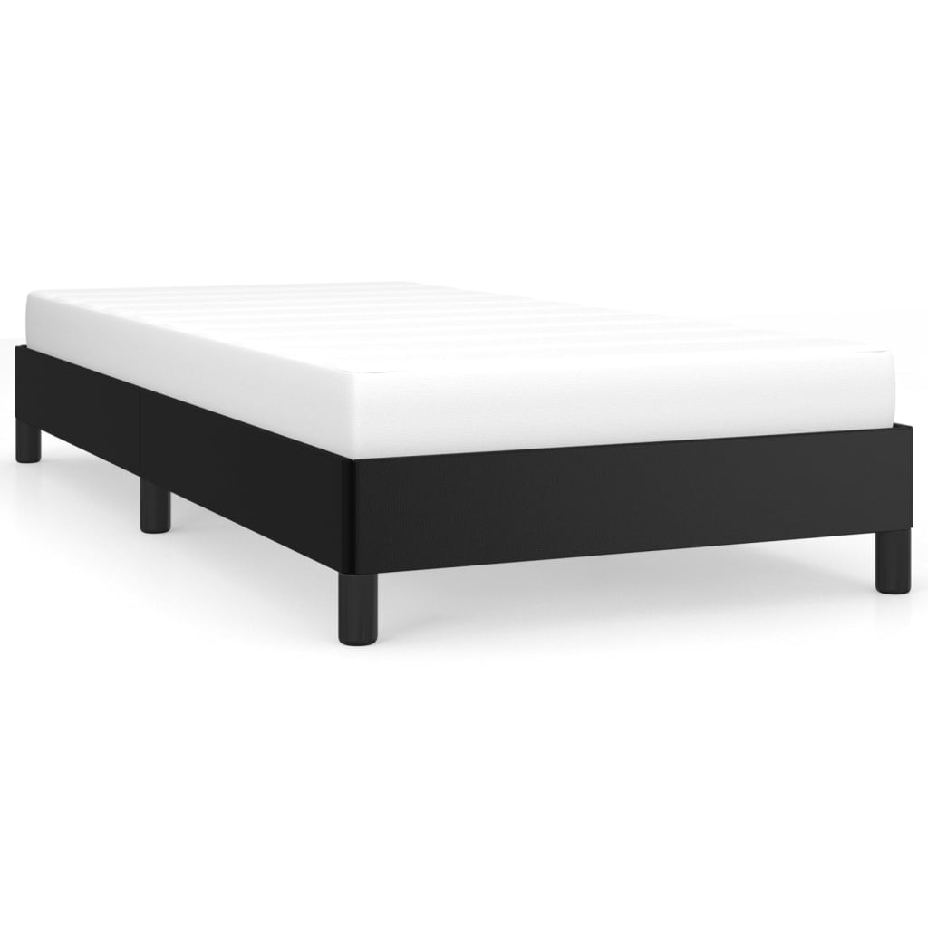Okvir za krevet crni 80 x 200 cm od umjetne kože