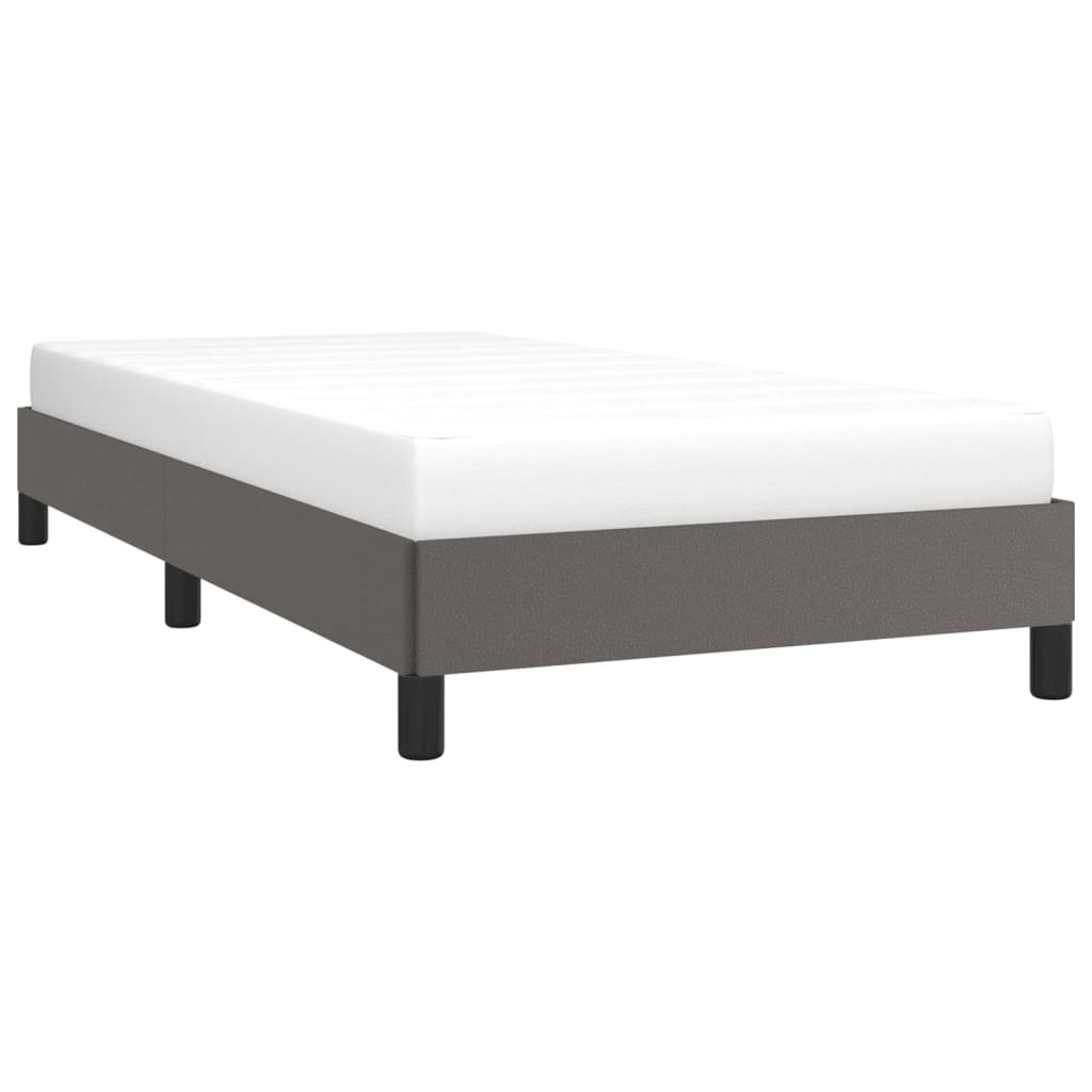 Okvir za krevet sivi 80 x 200 cm od umjetne kože