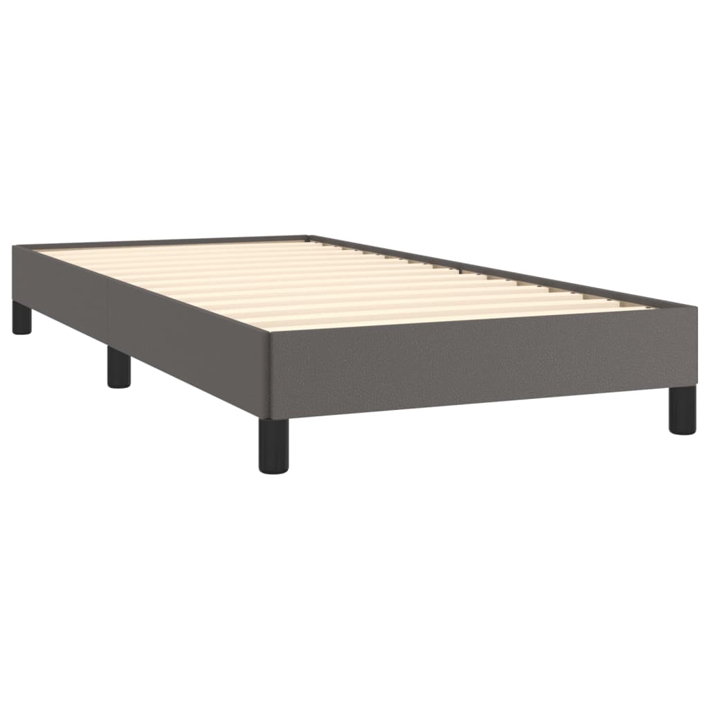 Okvir za krevet sivi 80 x 200 cm od umjetne kože