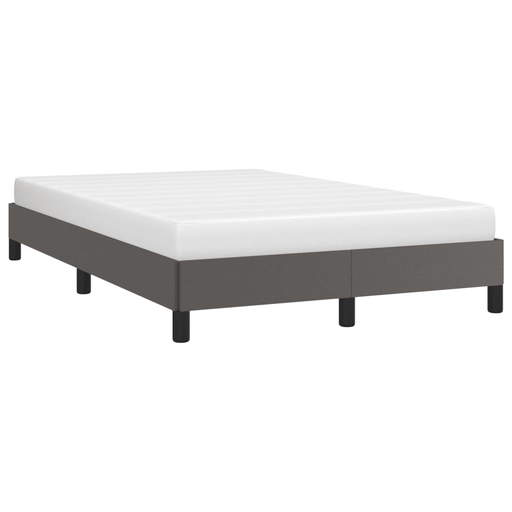Okvir za krevet sivi 120x200 cm od umjetne kože