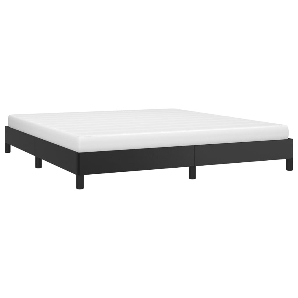 Okvir za krevet crni 160x200 cm od umjetne kože