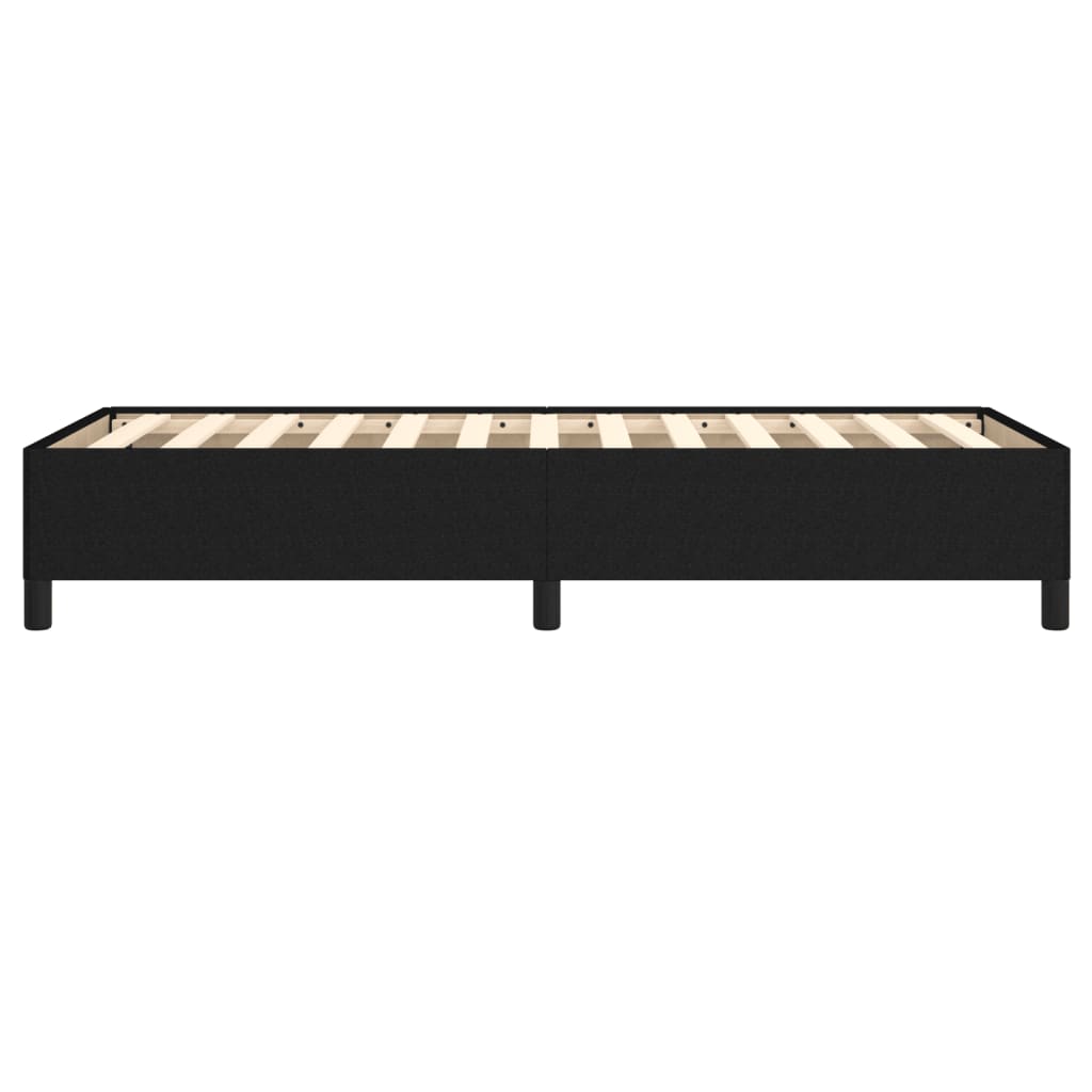 Okvir za krevet bez madraca crni 90x190cm od tkanine