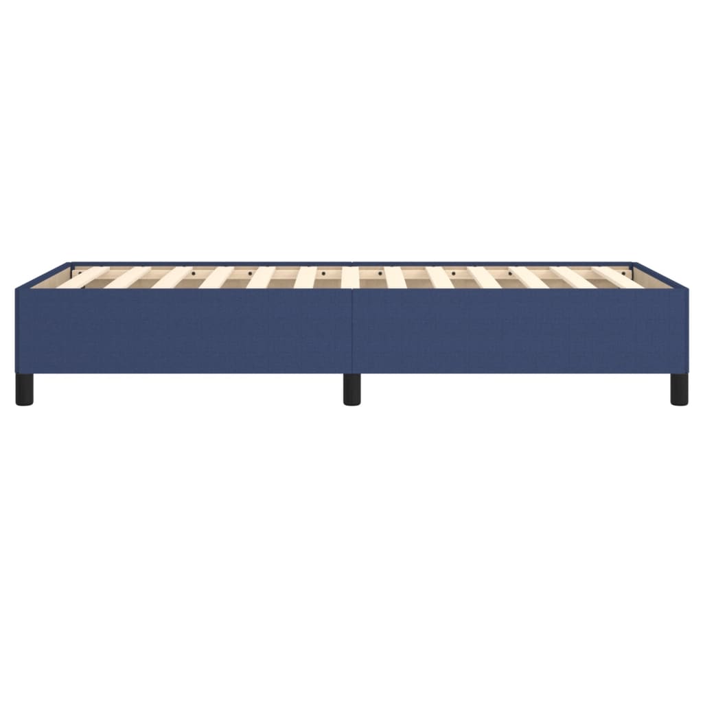 Okvir za krevet bez madraca plava 90x200cm od tkanine