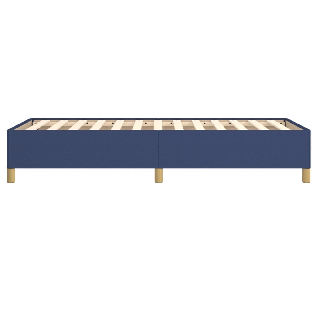 Okvir za krevet bez madraca plava 90x200cm od tkanine