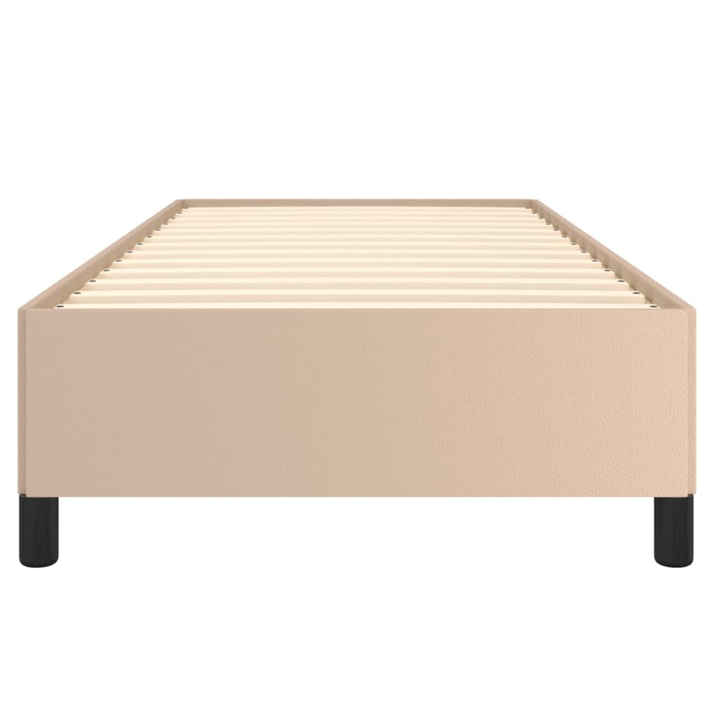 Okvir za krevet boja cappuccina 80 x 200 cm od umjetne kože
