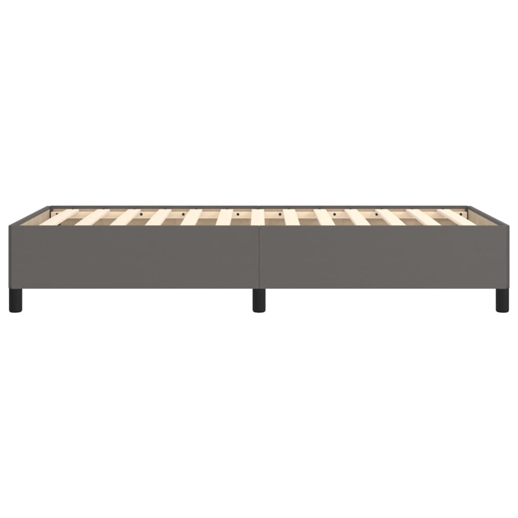 Okvir za krevet sivi 90x200 cm od umjetne kože