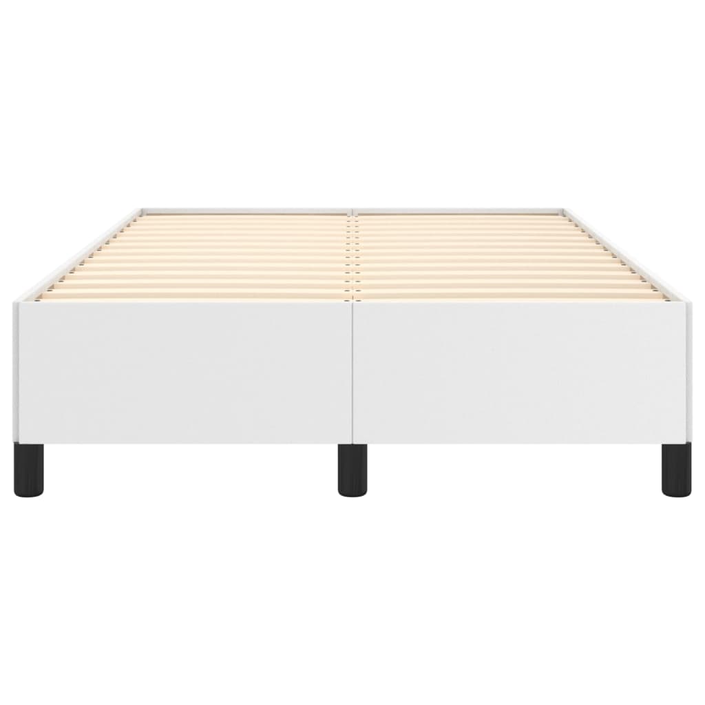 Okvir za krevet bijela 120x200 cm od umjetne kože