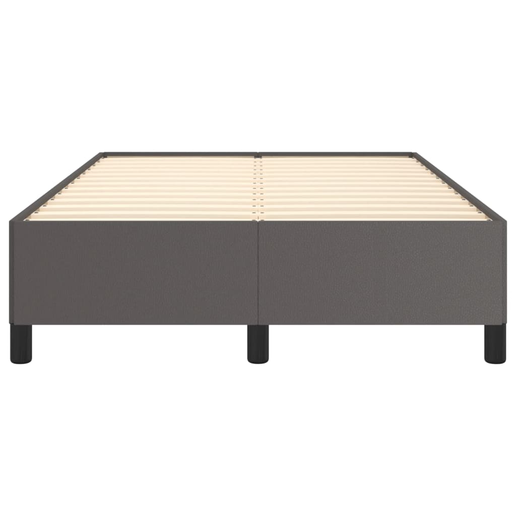 Okvir za krevet sivi 120x200 cm od umjetne kože