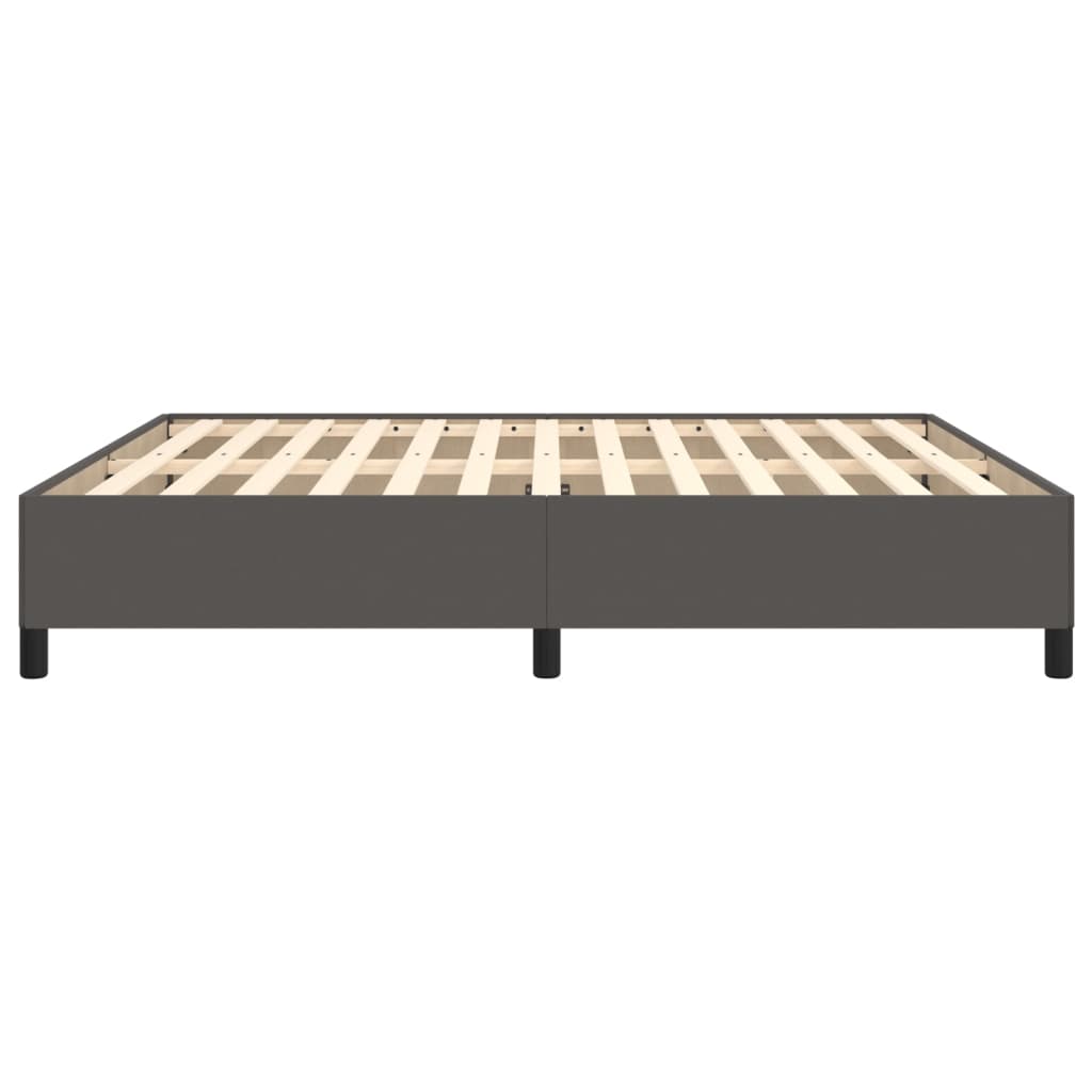 Okvir za krevet sivi 180x200 cm od umjetne kože