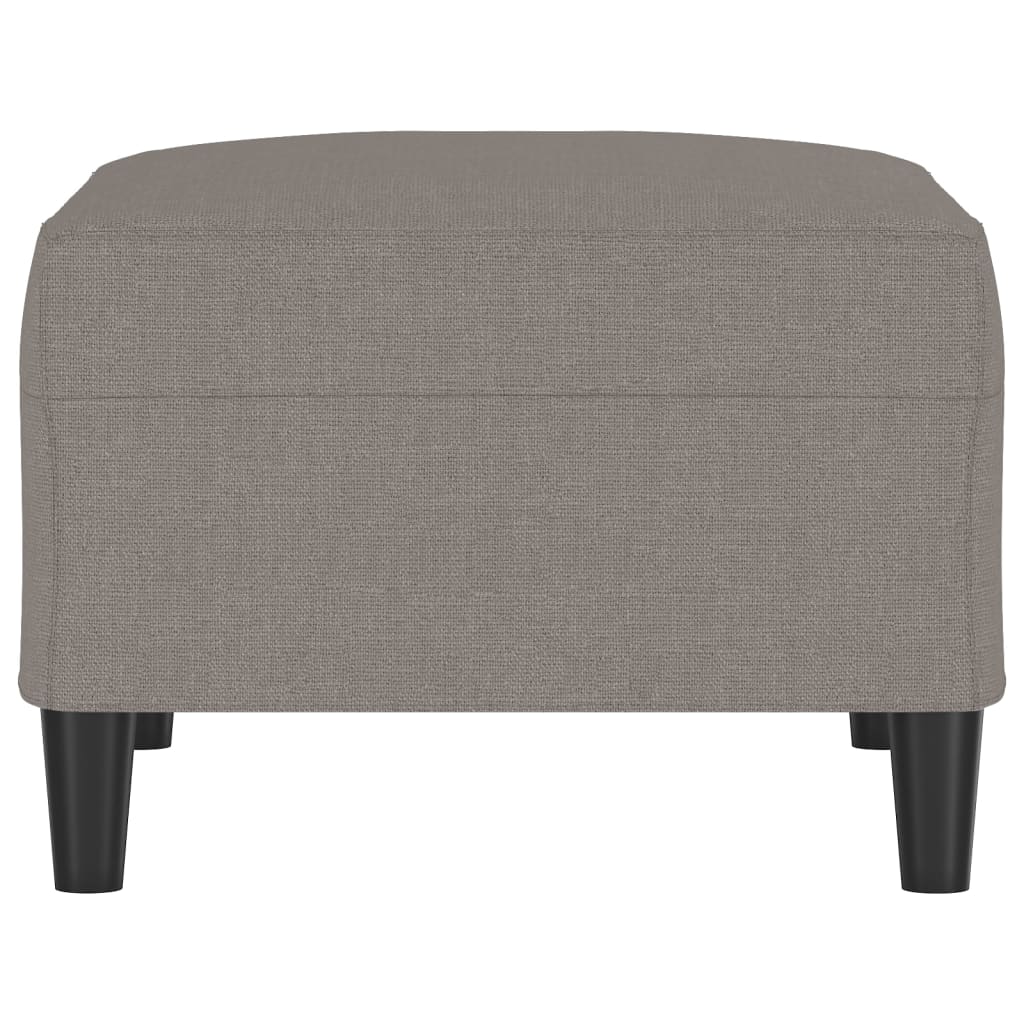 Tabure smeđesivi 70 x 55 x 41 cm od tkanine