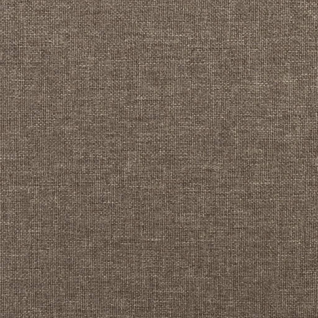 Klupa smeđesiva 70 x 35 x 41 cm od tkanine