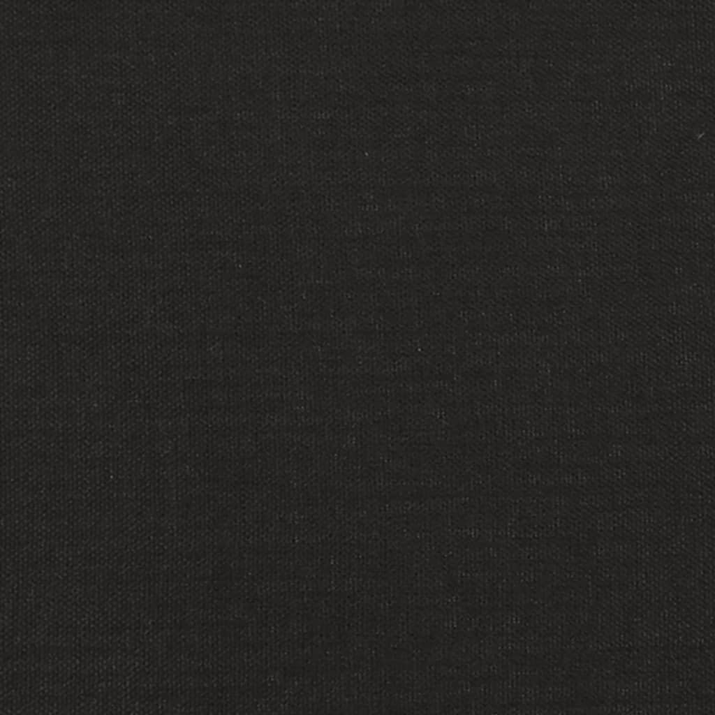 Klupa crna 70x35x41 cm od tkanine