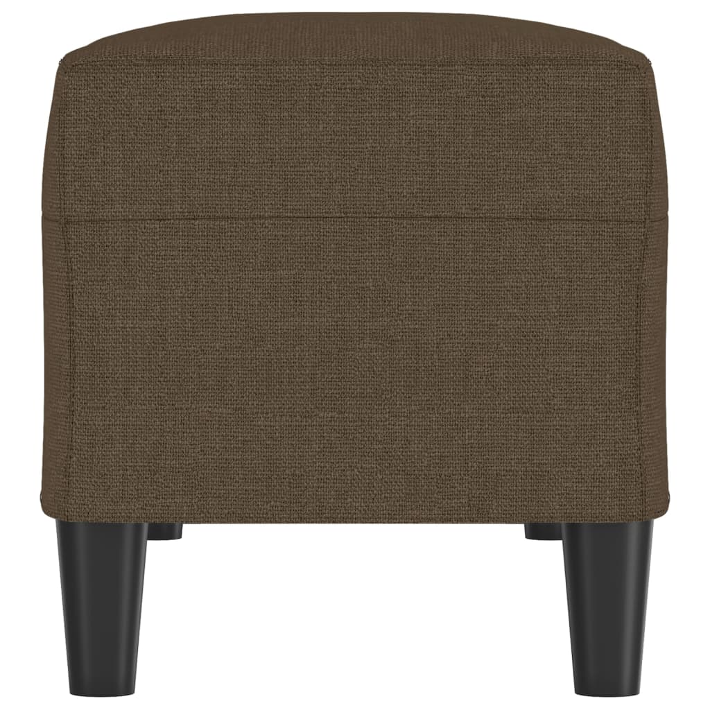 Klupa smeđa 100x30x30 cm od tkanine