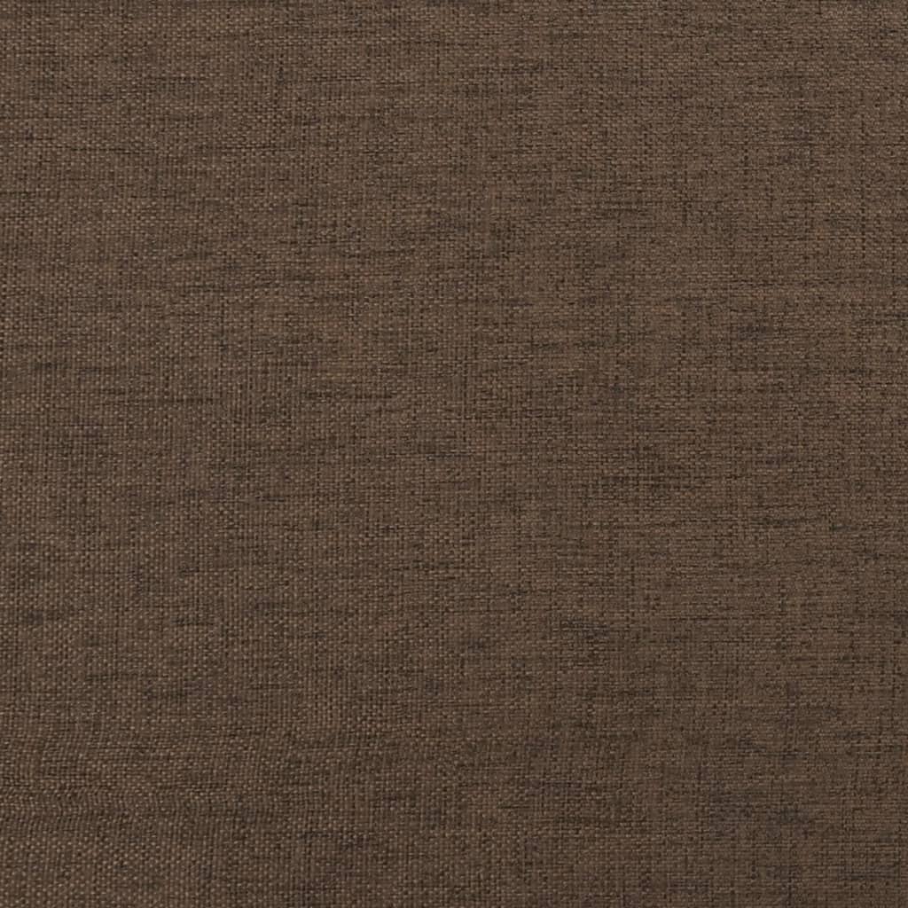 Klupa smeđa 100x30x30 cm od tkanine