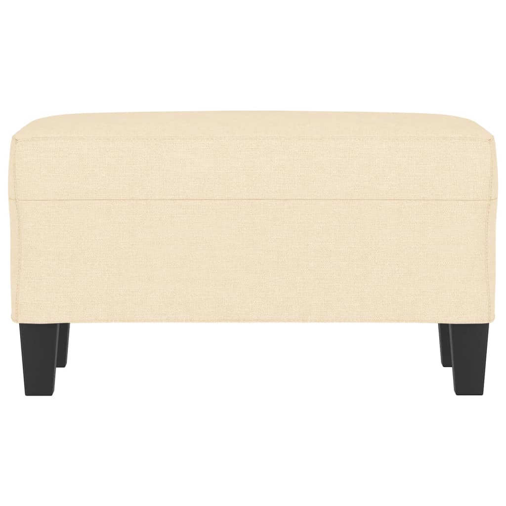 Klupa krem 70 x 35 x 41 cm od tkanine