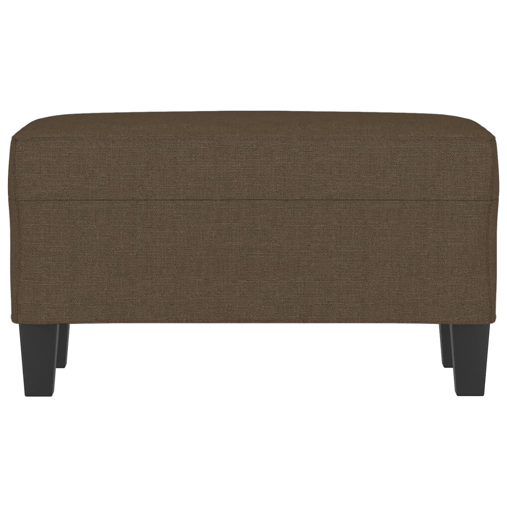Klupa smeđa 100x30x30 cm od tkanine