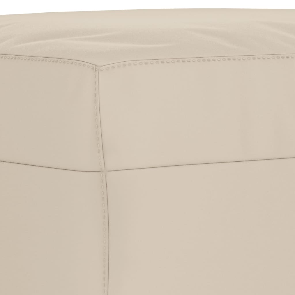Klupa krem 100x35x41 cm od mikrovlakana
