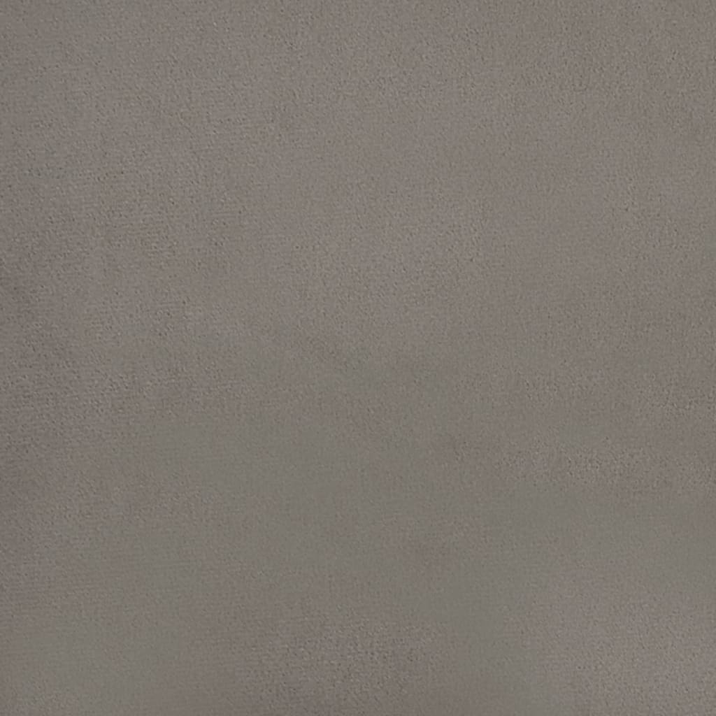 Ukrasni jastuci 2 kom svjetlosivi 40 x 40 cm baršunasti
