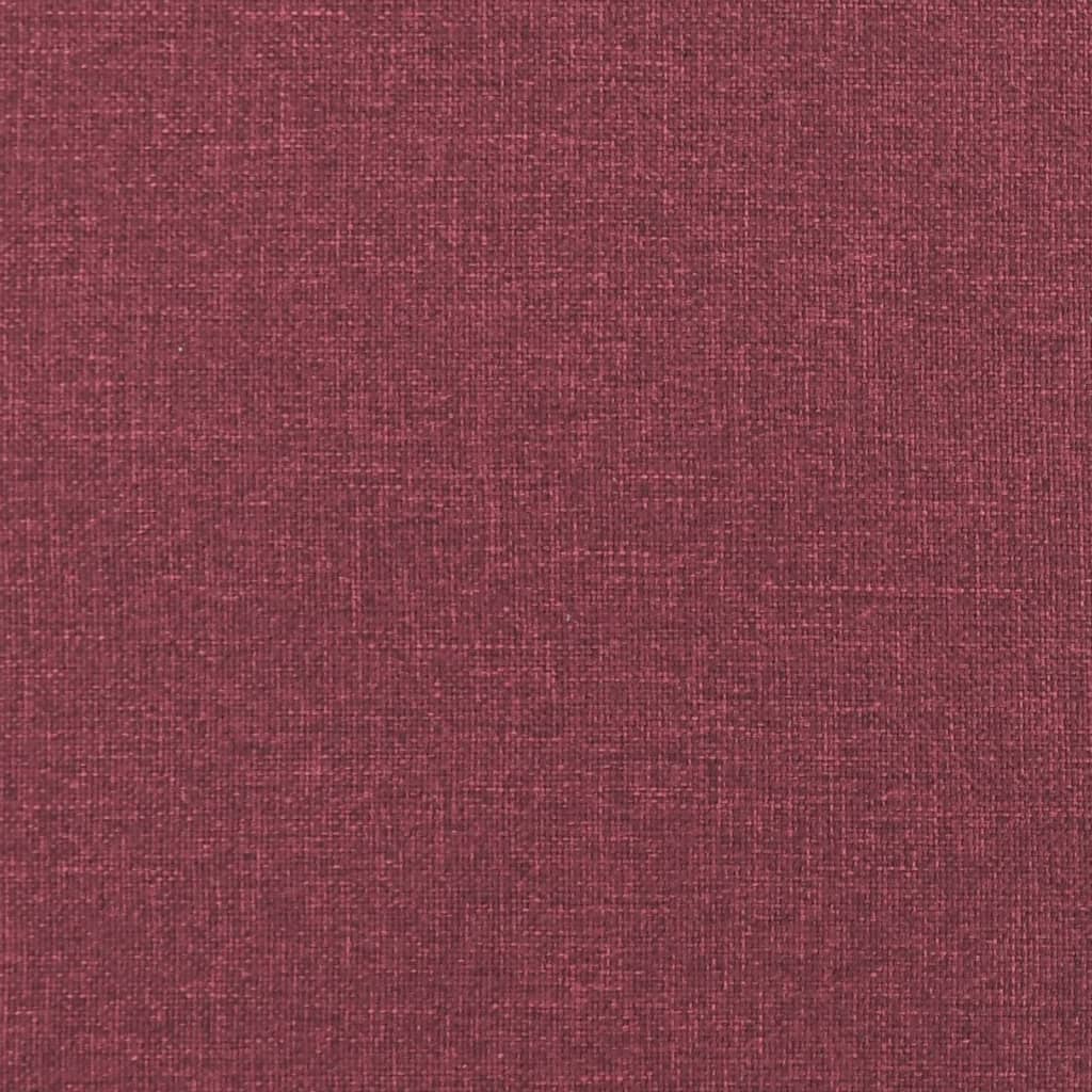 Ukrasni jastuci 2 kom crvena boja vina Ø 15 x 50 cm od tkanine