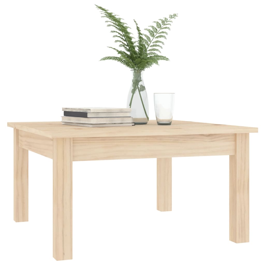 Stolić za kavu 55x55x30 cm od masivne borovine