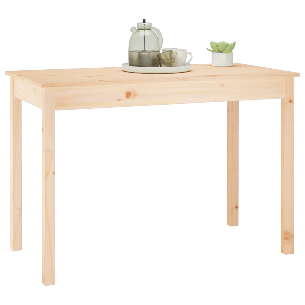 Blagovaonski stol 110 x 55 x 75 cm od masivne borovine