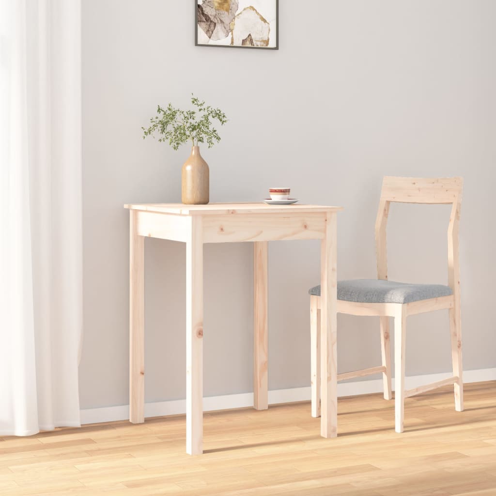 Blagovaonski stol 55 x 55 x 75 cm od masivne borovine