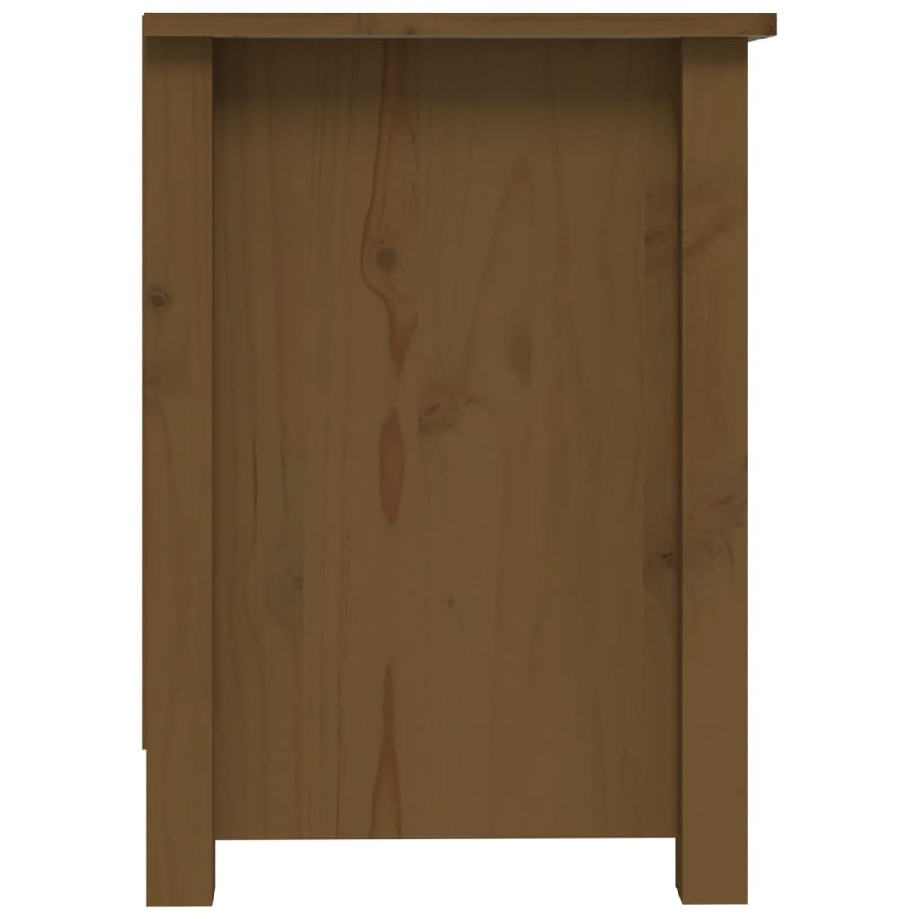 TV ormarić boja meda 103 x 36,5 x 52 cm od masivne borovine