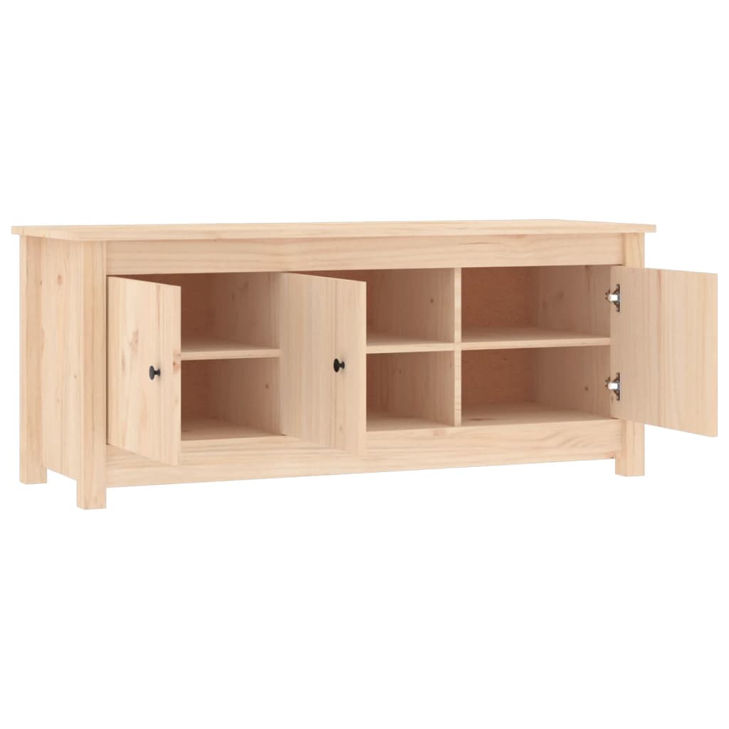Ormarić za cipele 110 x 38 x 45,5 cm od masivne borovine
