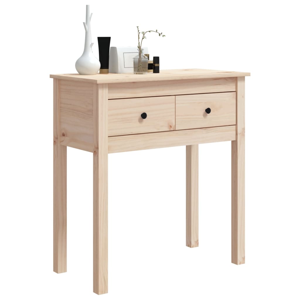 Konzolni stol 70 x 35 x 75 cm od masivne borovine