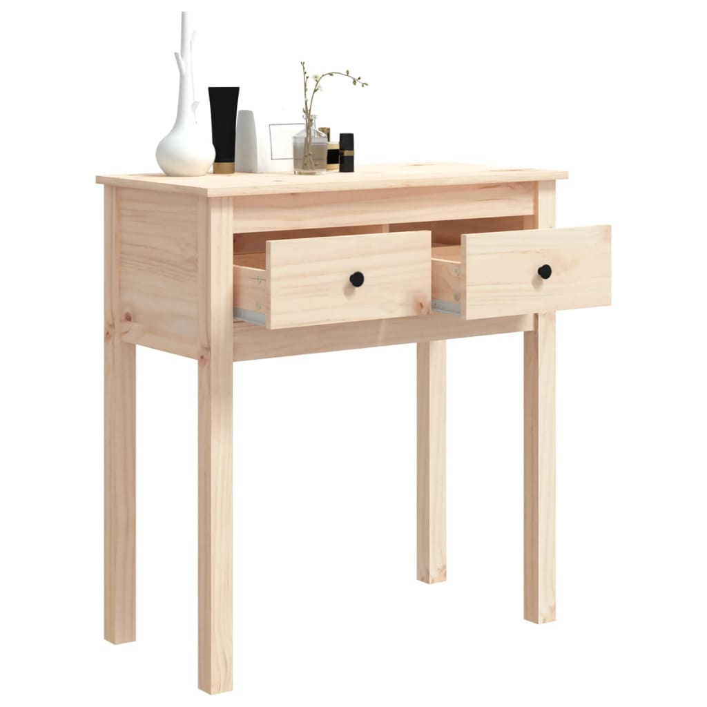 Konzolni stol 70 x 35 x 75 cm od masivne borovine