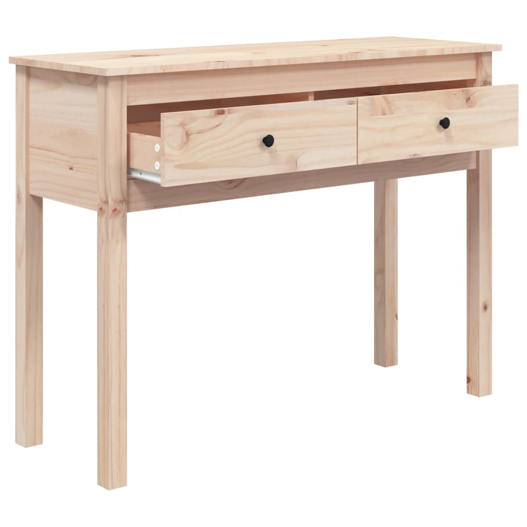 Konzolni stol 100x35x75 cm od masivne borovine