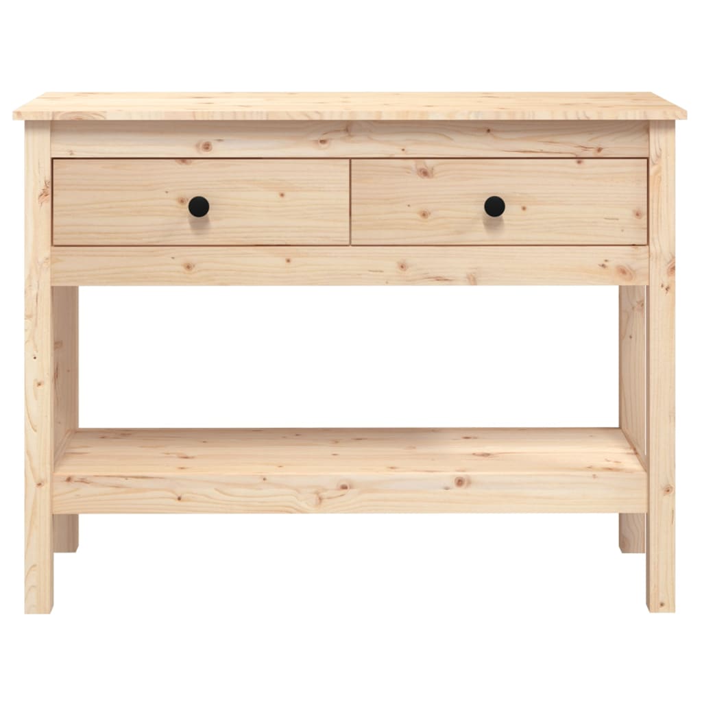 Konzolni stol 100x35x75 cm od masivne borovine