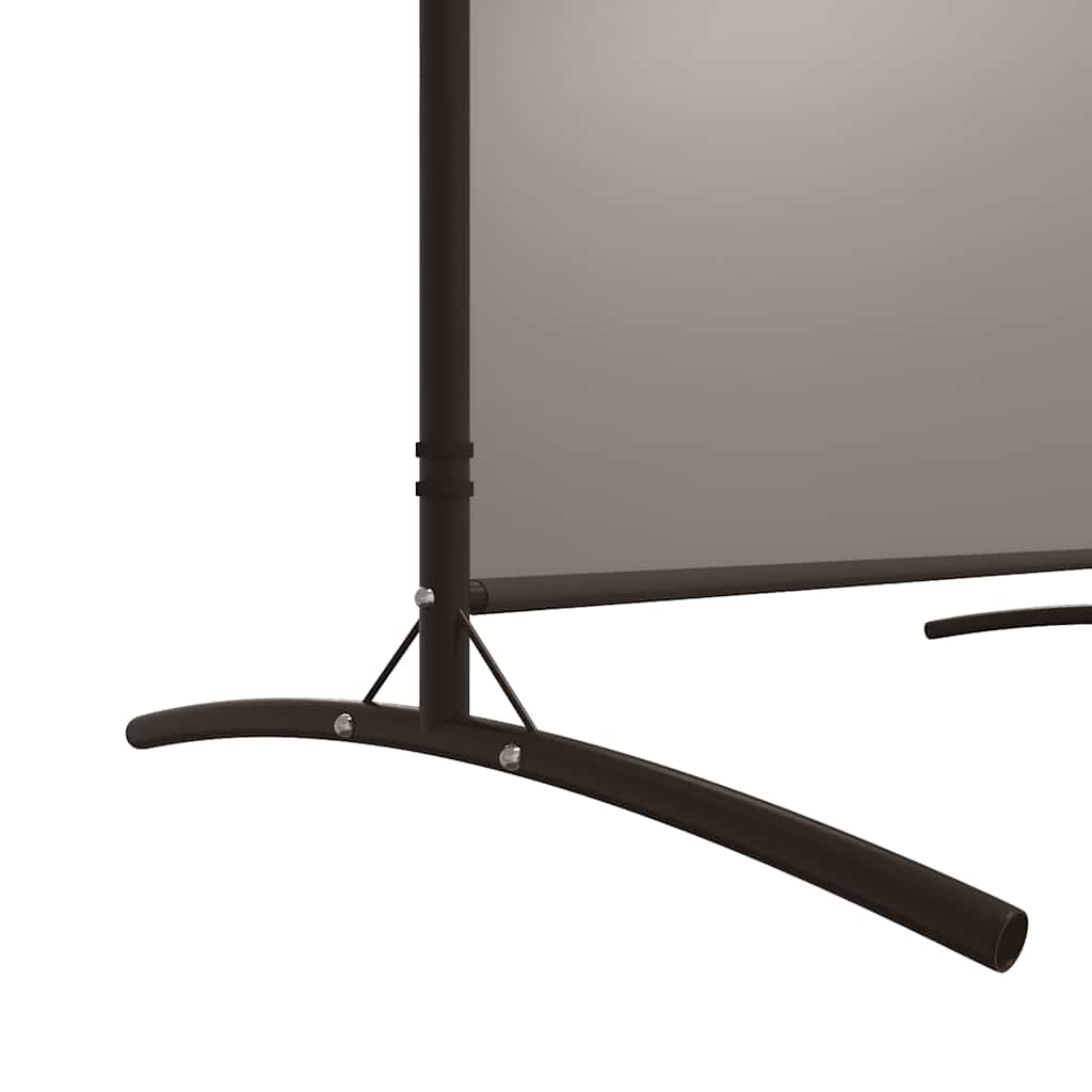 Sobna pregrada s 4 panela antracit 346 x 180 cm od tkanine