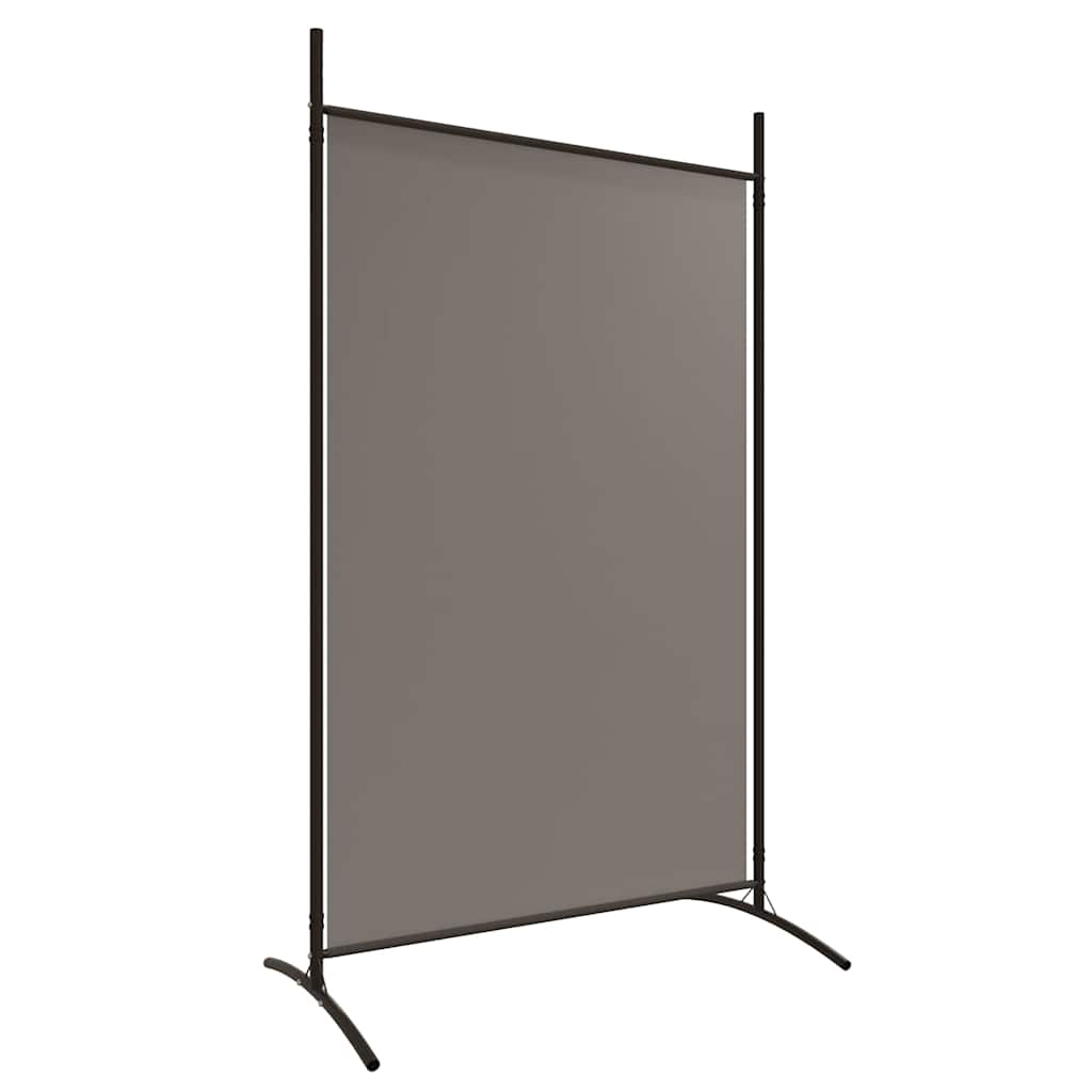 Sobna pregrada s 5 panela antracit 433x180 cm od tkanine
