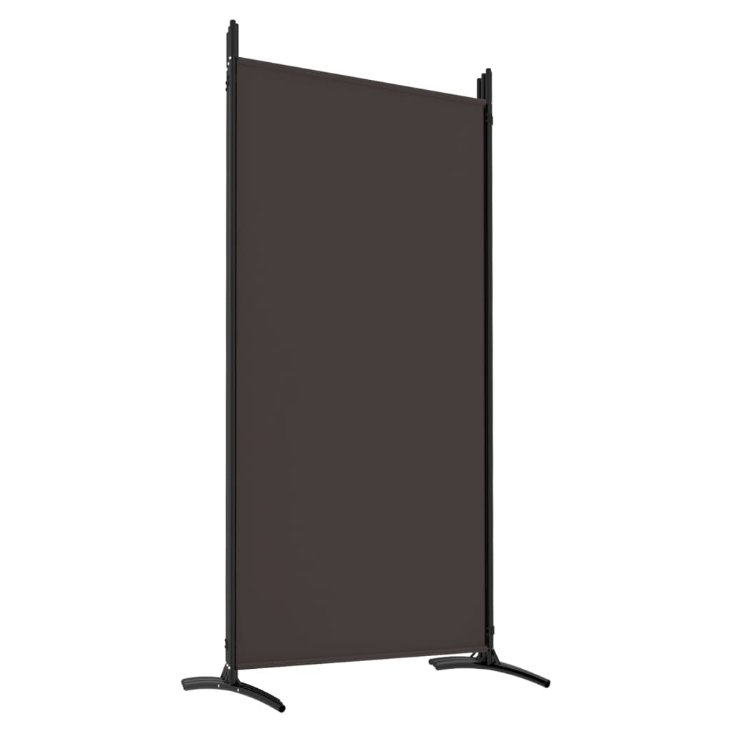 Sobna pregrada sa 6 panela smeđa 520 x 180 cm od tkanine
