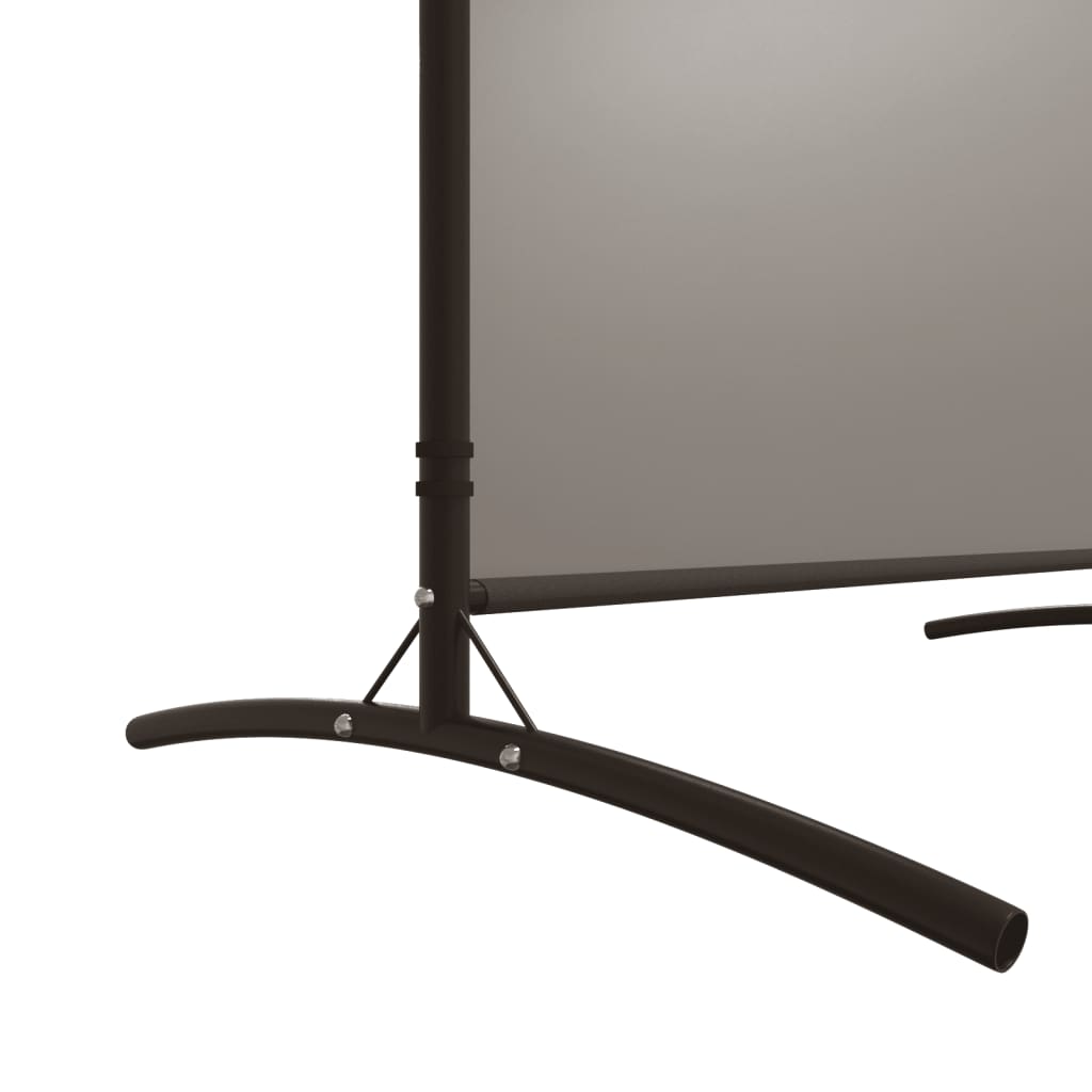 Sobna pregrada s 3 panela antracit 525 x 180 cm od tkanine
