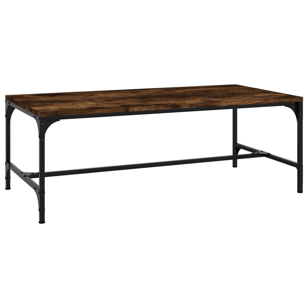 Stolić za kavu boja hrasta 80x50x35 cm konstruirano drvo