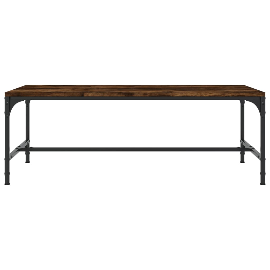 Stolić za kavu boja hrasta 80x50x35 cm konstruirano drvo