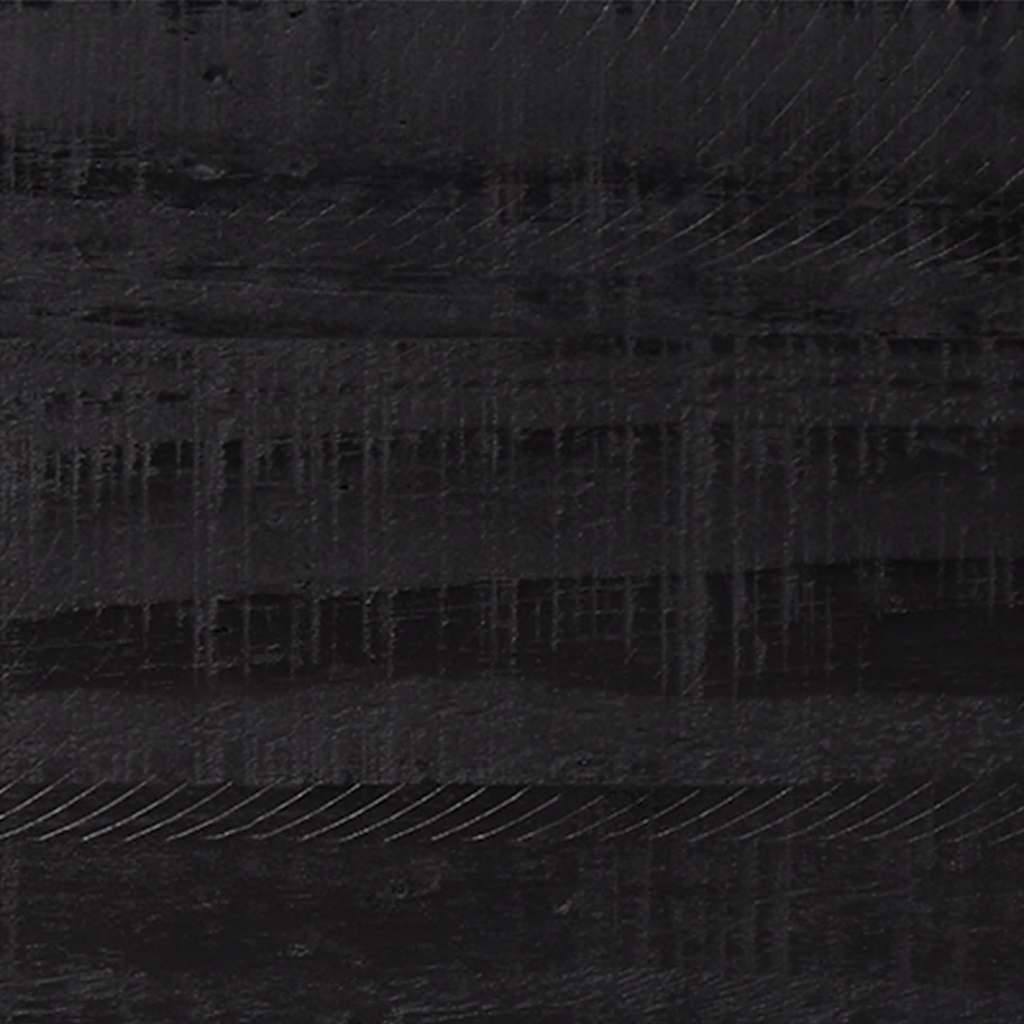Noćni ormarić crni 40x30x55 cm od masivne borovine